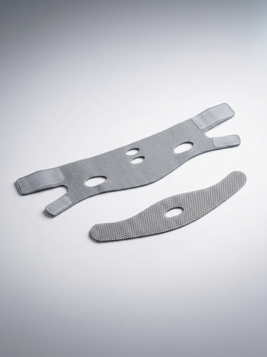 RestPro V-Shape Chin Strap — Breathable Jaw Support Band for Nighttime Comfort